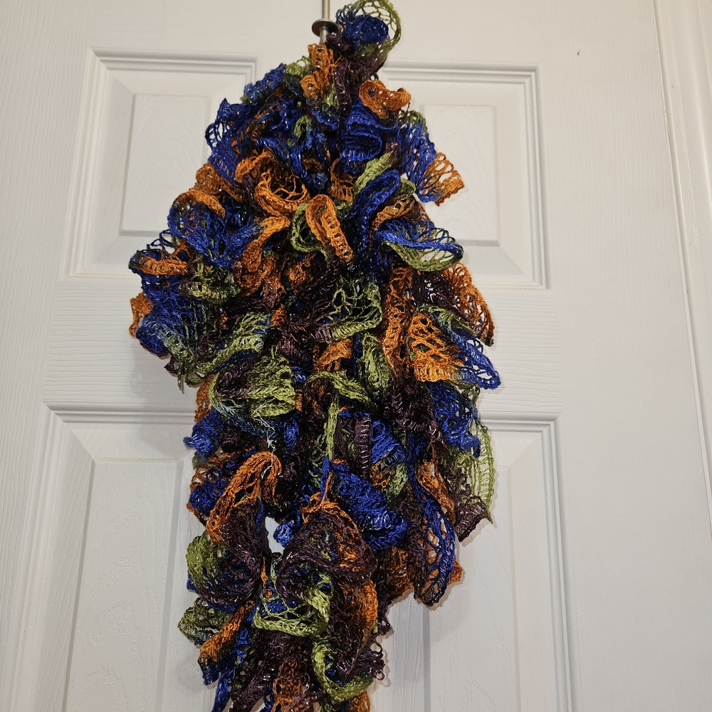 Colorful Crochet Wall Hanging